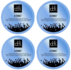 dfi dstruct Medium Hold Molding Cream 75g - 4 stk